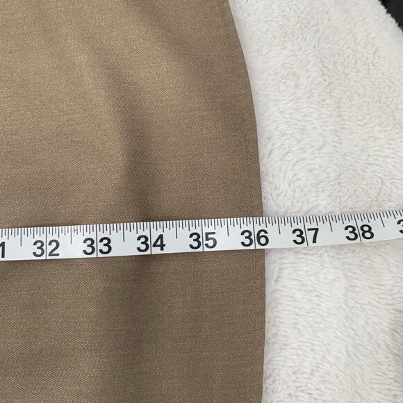 Nautica Mens XXL Button Down Shirt 2XL Long Sleeve Logo Brown Pocket Casual Work - Picture 11 of 11